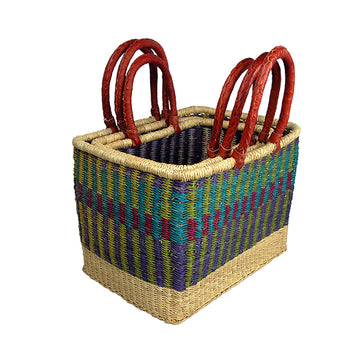 G-145 Set of 3 Rectangle Baskets = 2 Sets of 3 per Case