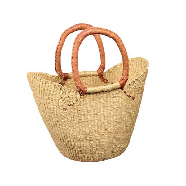 NATURAL Shopping Tote (thin rim)