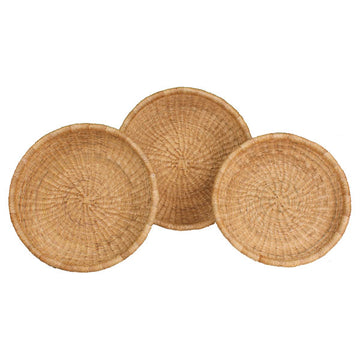 NATURAL Set of 3 Fruit Trays (no handle)