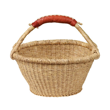 NATURAL Fruit Basket (with handle)